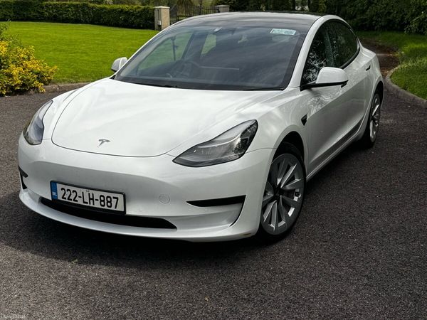 Tesla Model 3 Saloon, Electric, 2022, White