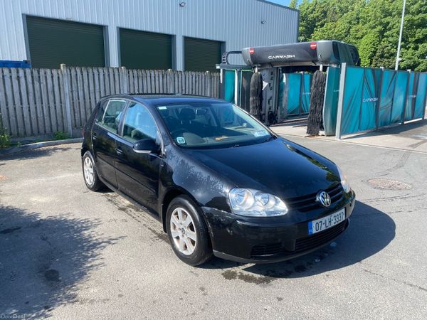 Volkswagen Golf Hatchback, Diesel, 2007, Black