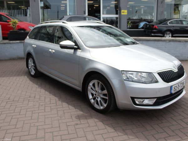 Skoda Octavia Estate, Diesel, 2015, Silver
