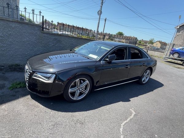 Audi A8 Saloon, Diesel, 2013, Black