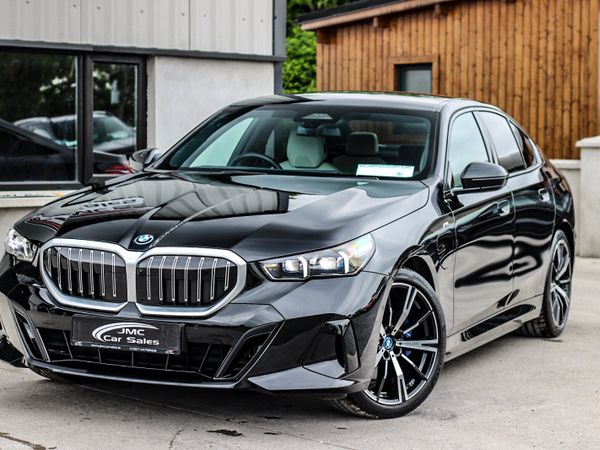 BMW 5-Series Saloon, Petrol Hybrid, 2024, Black