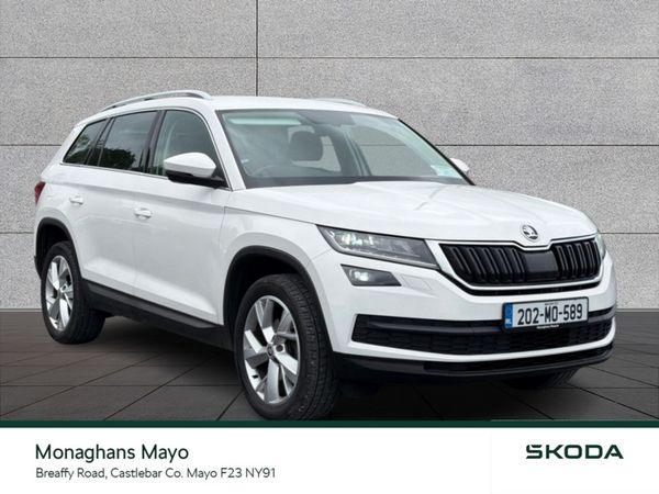 Skoda Kodiaq Estate, Diesel, 2020, White