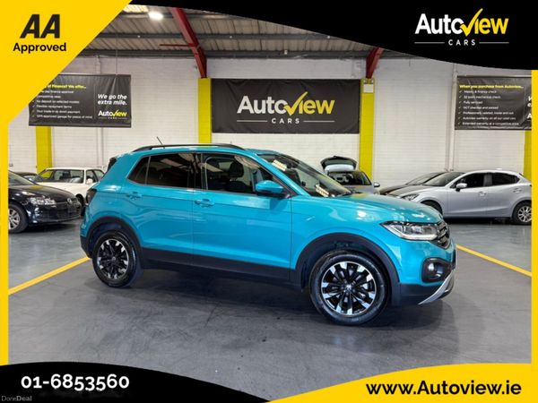Volkswagen T-Cross SUV, Petrol, 2021, Green