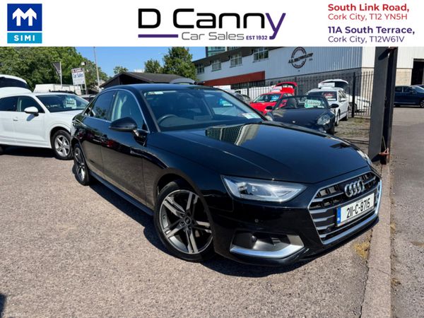 Audi A4 Saloon, Diesel, 2021, Black
