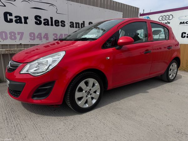 Opel Corsa Hatchback, Petrol, 2013, Red