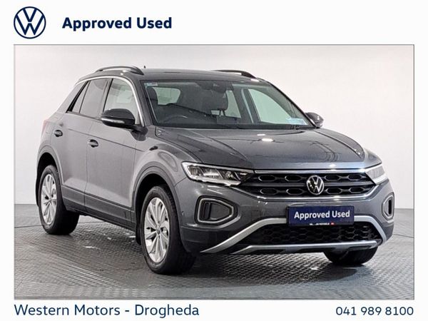 Volkswagen T-Roc SUV, Petrol, 2023, Grey