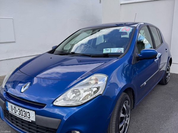 Renault Clio Hatchback, Ethanol Petrol, 2011, Blue