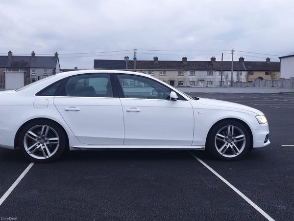 Audi A4 Saloon, Diesel, 2013, White