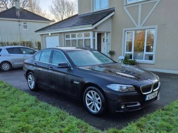 BMW 5-Series Saloon, Diesel, 2016, Black