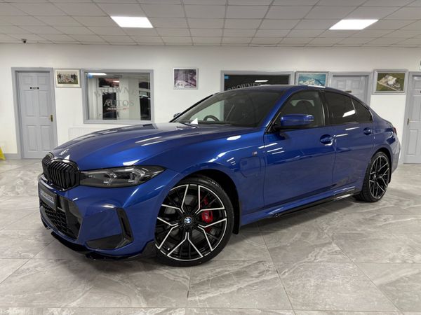 BMW 3-Series Saloon, Petrol Hybrid, 2024, Blue
