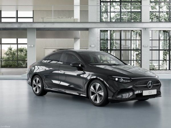 Mercedes-Benz CLA Saloon, Petrol Hybrid, 2026, Black