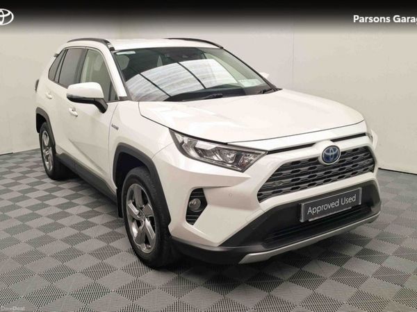 Toyota RAV4 SUV, Petrol Hybrid, 2020, White