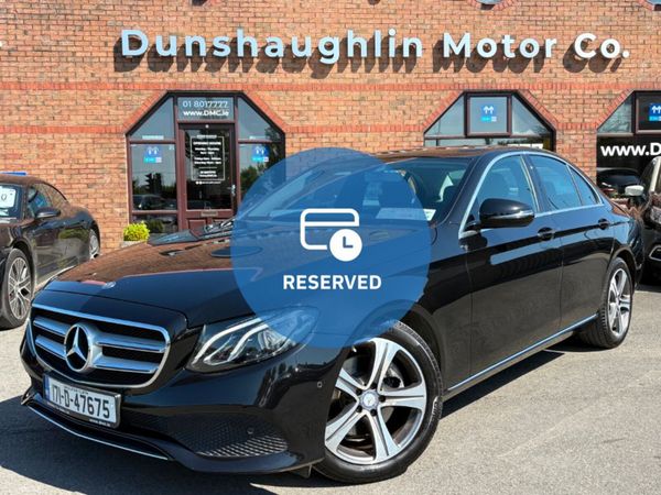 Mercedes-Benz E-Class Saloon, Diesel, 2017, Black
