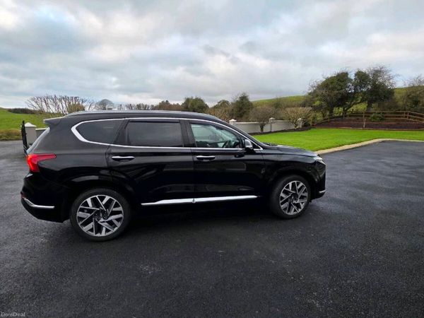 Hyundai Santa Fe SUV, Diesel, 2021, Black