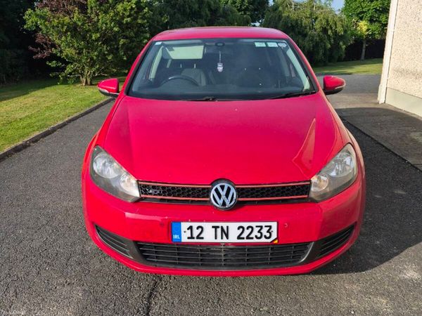 Volkswagen Golf Hatchback, Diesel, 2012, Red