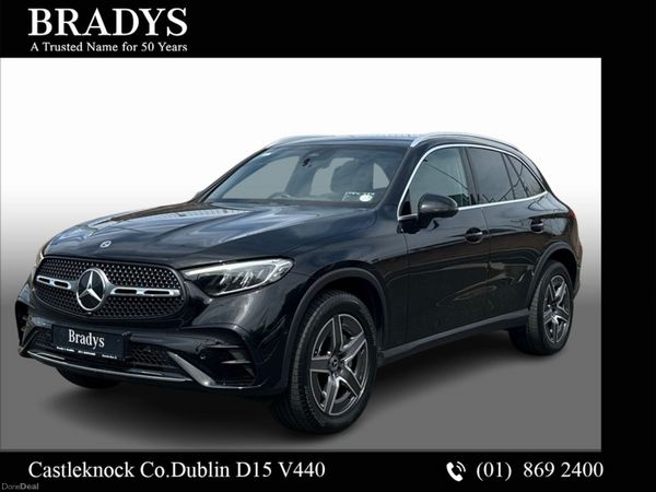 Mercedes-Benz GLC SUV, Petrol Plug-in Hybrid, 2023, Black