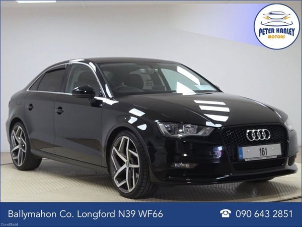 Audi A3 Saloon, Diesel, 2016, Black