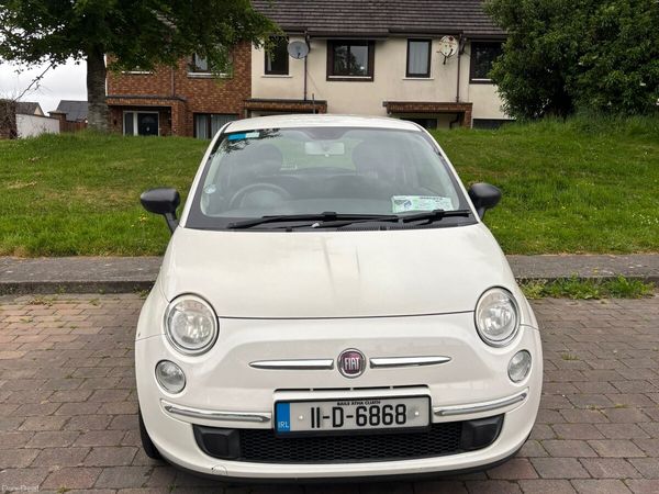 Fiat 500 Hatchback, Petrol, 2011, White