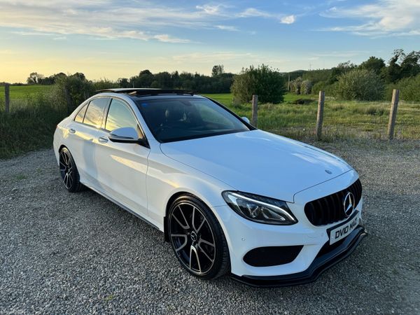 Mercedes-Benz C-Class Saloon, Diesel, 2016, White