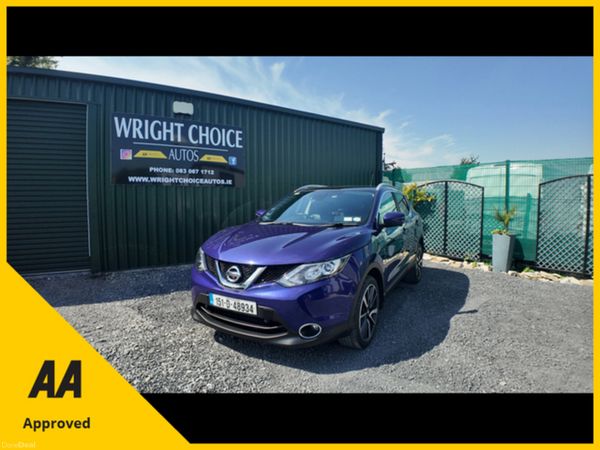 Nissan Qashqai Hatchback, Diesel, 2015, Blue