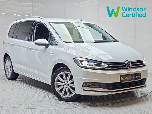 Volkswagen Touran MPV, Petrol, 2018, White