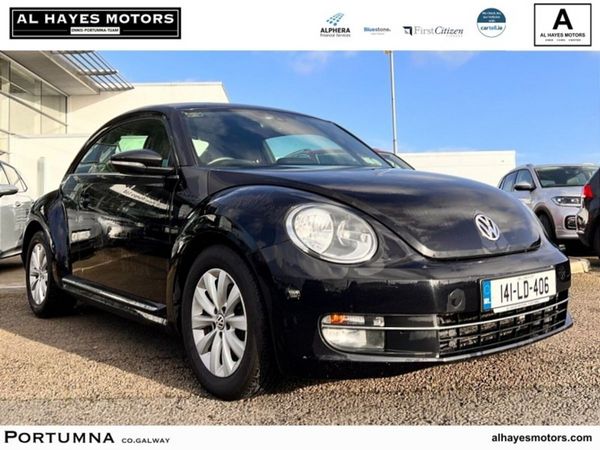 Volkswagen Beetle Hatchback, Diesel, 2014, Black