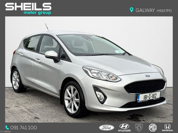 Ford Fiesta Hatchback, Petrol, 2018, Grey