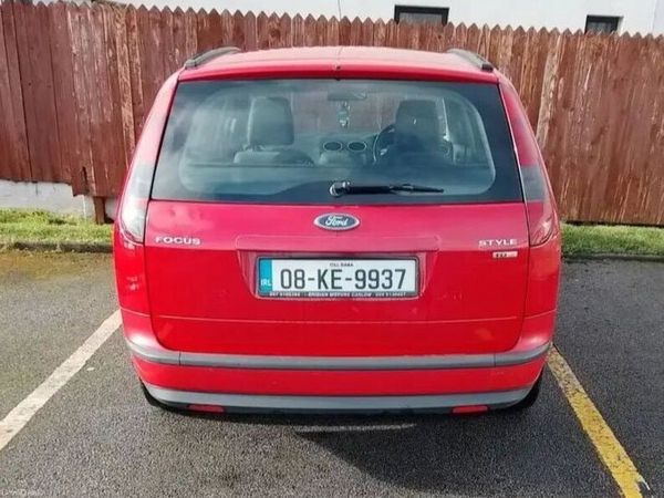 Ford Focus Estate, Diesel, 2008, Red