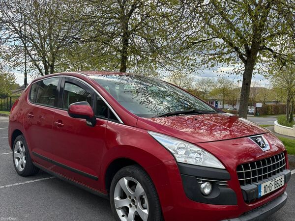Peugeot 3008 MPV, Diesel, 2010, Red