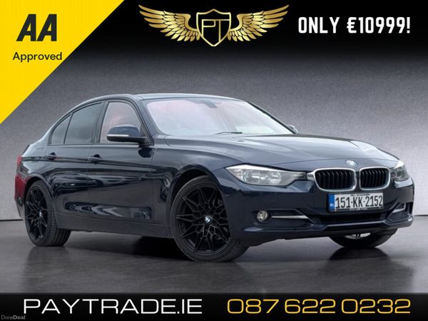 BMW 3-Series Saloon, Diesel, 2015, Blue