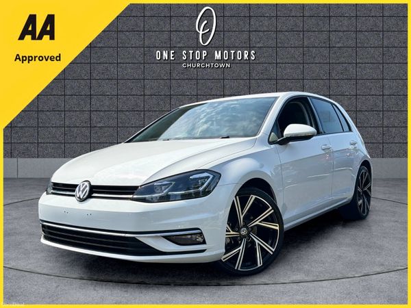 Volkswagen Golf Hatchback, Petrol, 2017, White