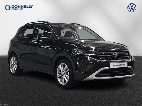 Volkswagen T-Cross Estate, Petrol, 2025, Black