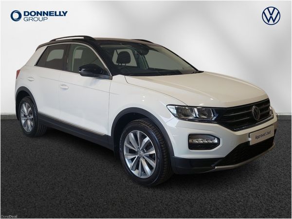 Volkswagen T-Roc Hatchback, Petrol, 2019, White