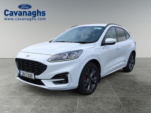 Ford Kuga SUV, Petrol Plug-in Hybrid, 2024, White