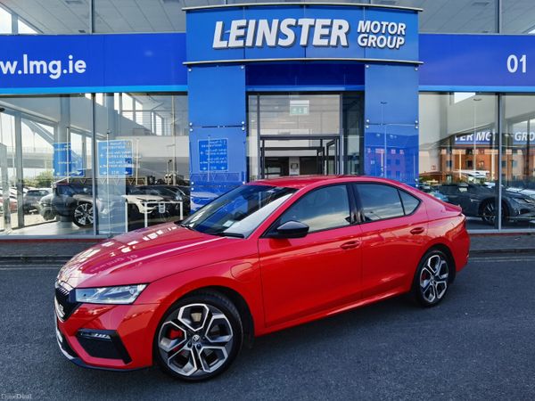 Skoda Octavia Saloon, Petrol Plug-in Hybrid, 2021, Red