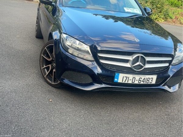 Mercedes-Benz C-Class Saloon, Diesel, 2017, Blue