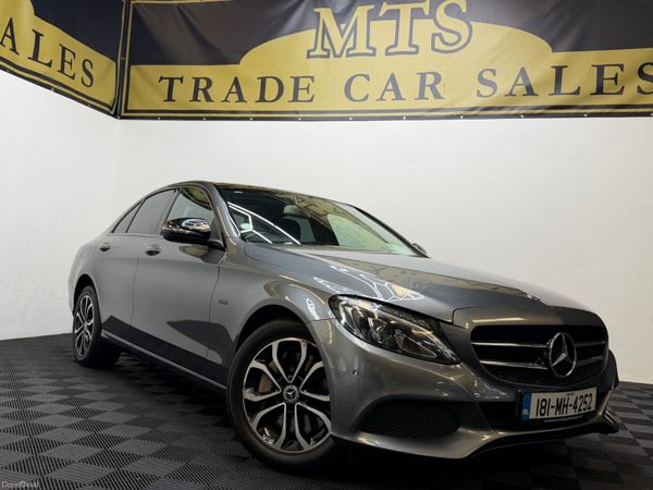 Mercedes-Benz C-Class Saloon, Petrol Plug-in Hybrid, 2018, Grey
