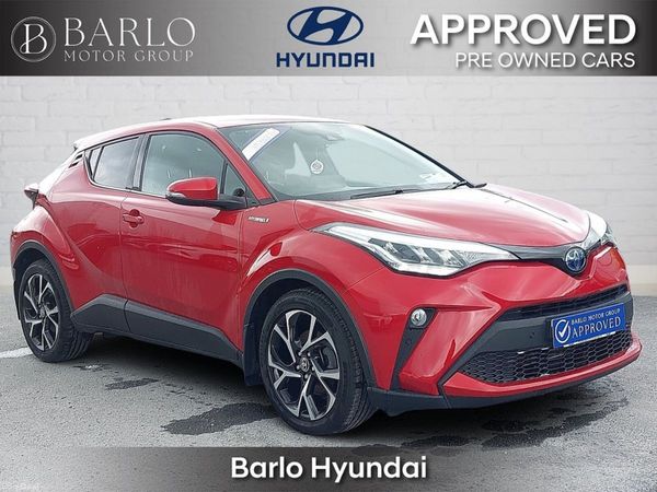Toyota C-HR Hatchback, Petrol Hybrid, 2021, Red
