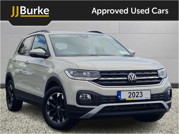 Volkswagen T-Cross Hatchback, Petrol, 2023, Beige