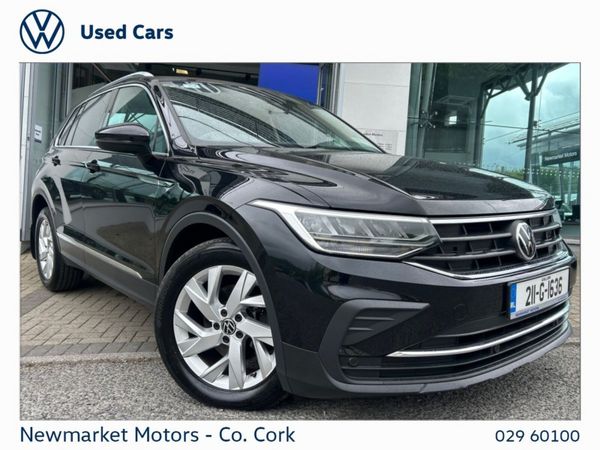 Volkswagen Tiguan SUV, Petrol, 2021, Black