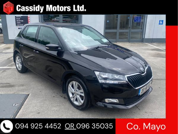 Skoda Fabia Hatchback, Petrol, 2020, Black
