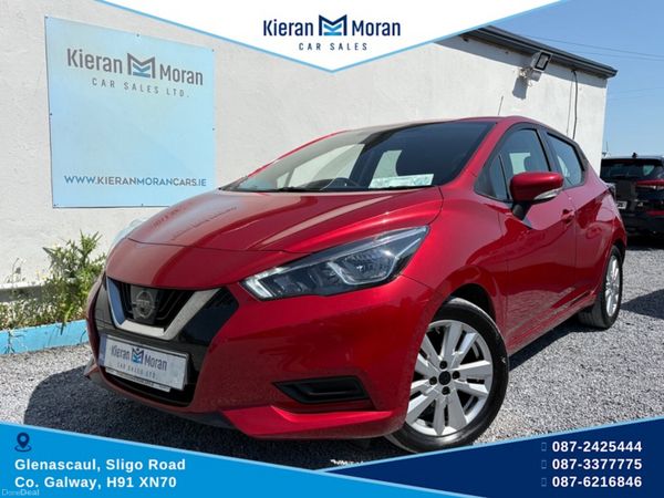 Nissan Micra Hatchback, Petrol, 2020, Red