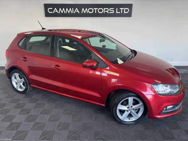 Volkswagen Polo Hatchback, Petrol, 2016, Red