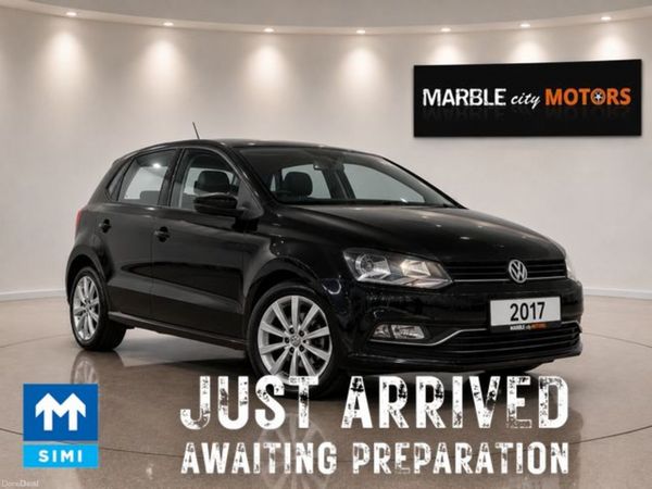 Volkswagen Polo Hatchback, Petrol, 2017, Black
