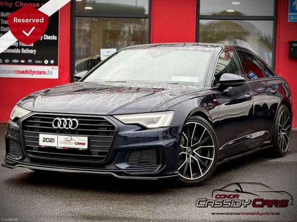 Audi A6 Saloon, Diesel, 2021, Blue