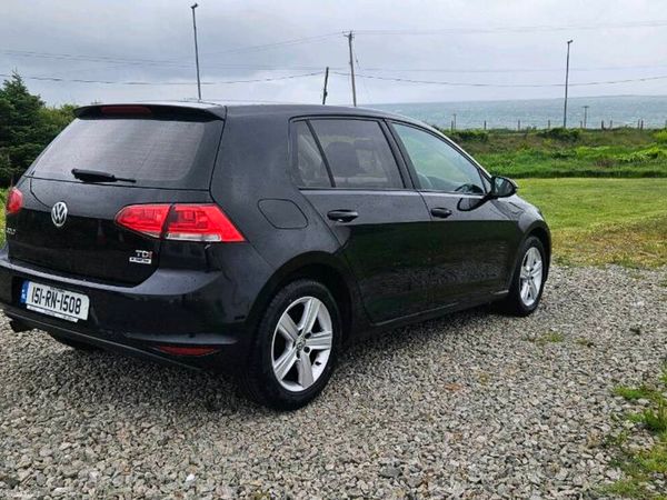 Volkswagen Golf Hatchback, Diesel, 2015, Black