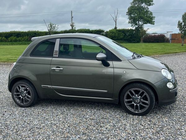 Fiat 500 Hatchback, Petrol, 2010, Green