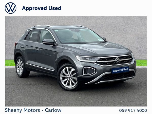 Volkswagen T-Roc SUV, Petrol, 2023, Grey