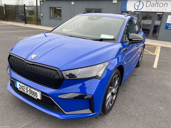Skoda Enyaq SUV, Electric, 2024, Blue