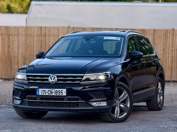 Volkswagen Tiguan SUV, Diesel, 2017, Black